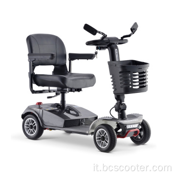 Scooter mobilità elettrica a 4 ruote regolabili